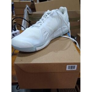 Wilson Men's Rush Pro 4.0 Tennis Shoe (White/White/Black) 11